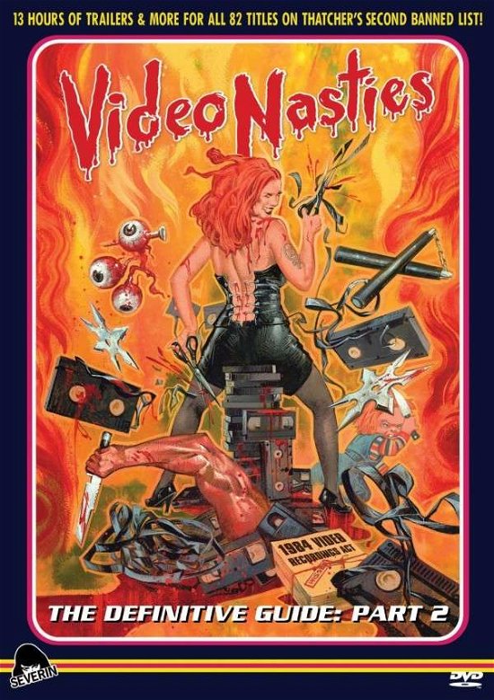 Cover for DVD · Video Nasties: the Definitive Guide Part 2 (DVD) (2020)