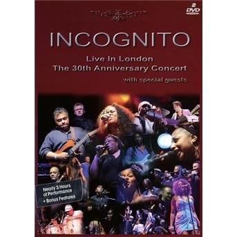 Cover for Incognito · Live in London: the 30th Anniv (DVD) (2010)