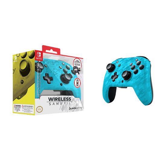 Cover for Pdp · Nintendo Switch Deluxe Faceoff Controller - Blue Camo (SWITCH) (2020)