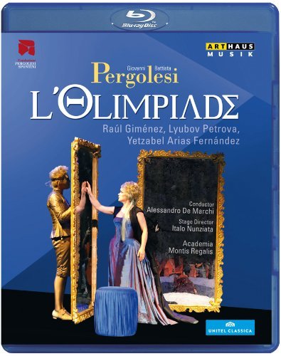 Cover for Pergolesi / Gimenez / Petrova · L'olimpiade (Blu-ray) (2013)