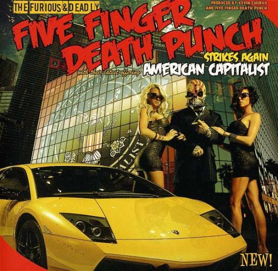 Cover for Five Finger Death Punch · American Capitalist (Ed) (CD) [Clean edition] (2011)