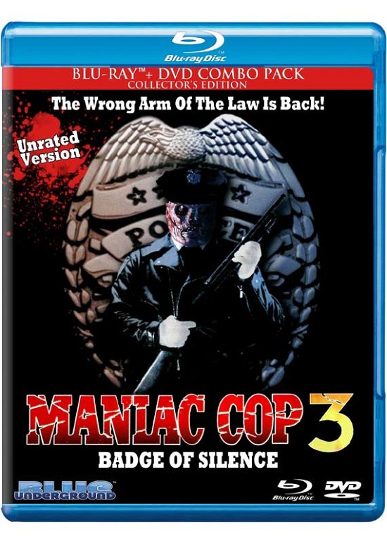 Cover for Maniac Cop 3: Badge of Silence (Blu-ray) (2013)