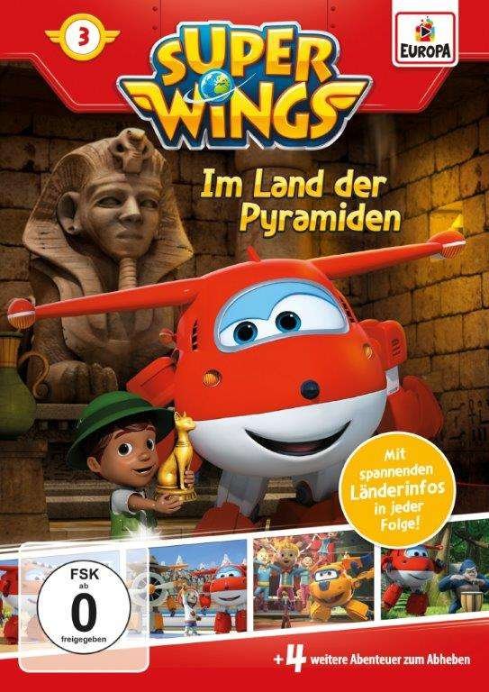 Cover for Super Wings · 003/im Land Der Pyramiden (DVD) (2017)