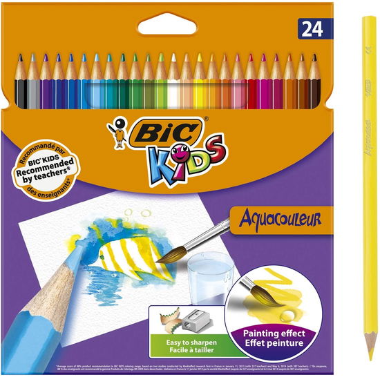 BIC Kids Aquacouleur 24st. - Bic - Merchandise - Bic - 3270220003496 - 