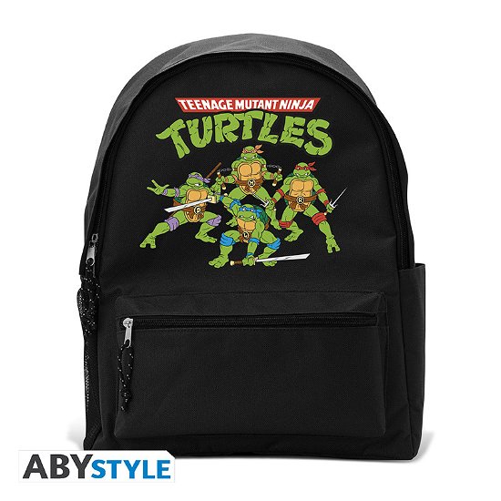 TMNT - Backpack "Turtles fighting pose" - Teenage Mutant Ninja Turtles - Koopwaar - ABYstyle - 3665361087496 - 