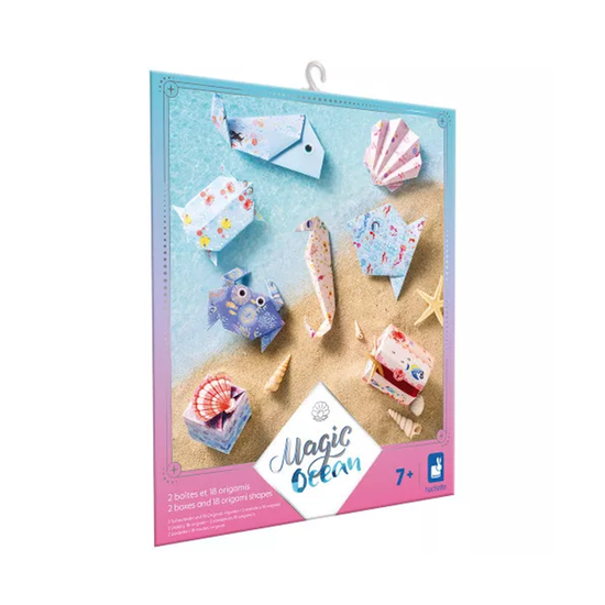 Cover for Janod · Magic Ocean 2 Boxes And 18 Origamis Shapes (lkj7749) (Spielzeug)