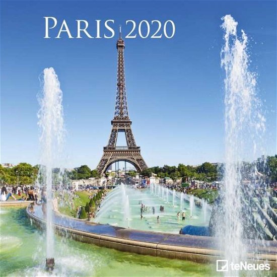 Cover for Paris 30 X 30 Cm Grid Calendar (Bog) (2019)