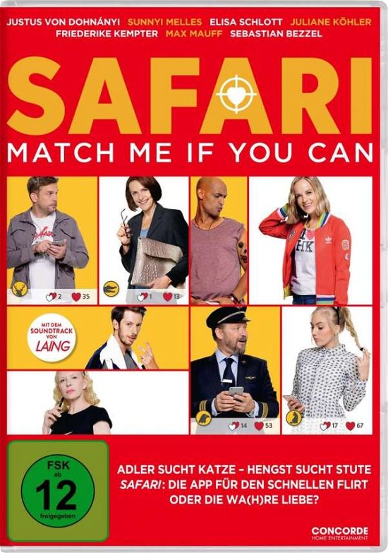 Cover for Safari-match Me if You Can / DVD (DVD) (2019)
