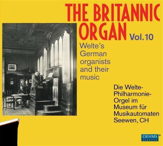 Cover for Britannic Organ Vol.10 (CD) [Digipack] (2018)