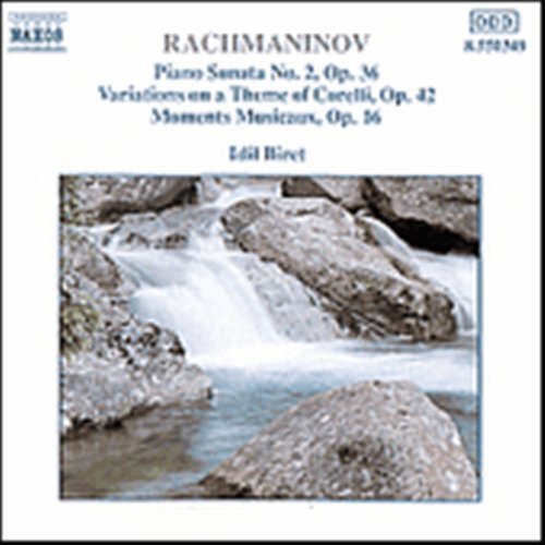Cover for Idil Biret · Rachmaninov: Piano Sonata No. 2, op.36 / Variations on a Theme of Corelli, op.42 / Moments Musicaux, op.16 (CD) (1991)