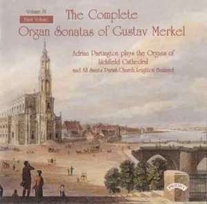 Cover for Adrian Partington · Complete Organ Sonatas Of Gustav Merkel (CD) (2000)