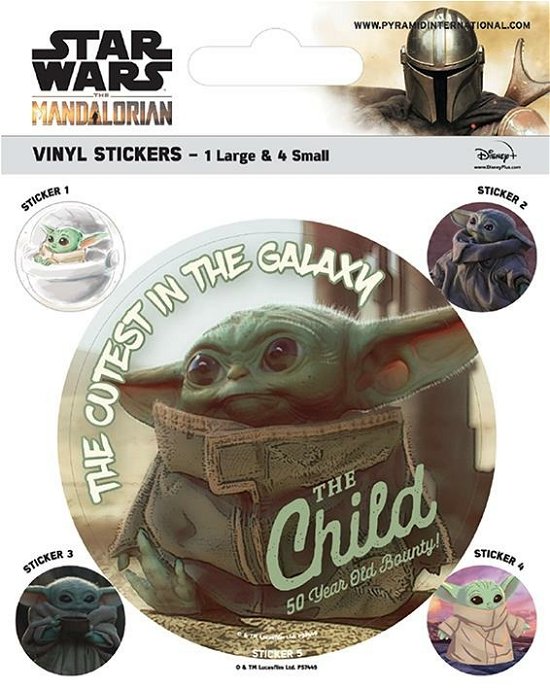 Cover for Stickers · MANDALORIAN - The Child - Vinyl Stickers (MERCH) (2020)