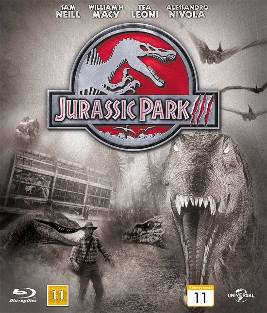 Cover for Jurassic Park · Jurassic Park 3 Bd (Blu-ray) (2012)