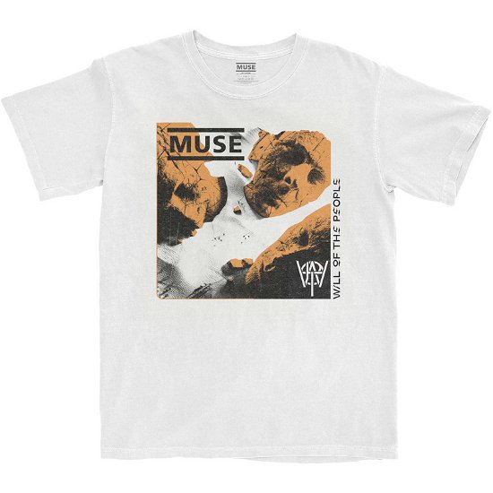 Muse Unisex T-Shirt: Will of the People - Muse - Koopwaar -  - 5056561049496 - 