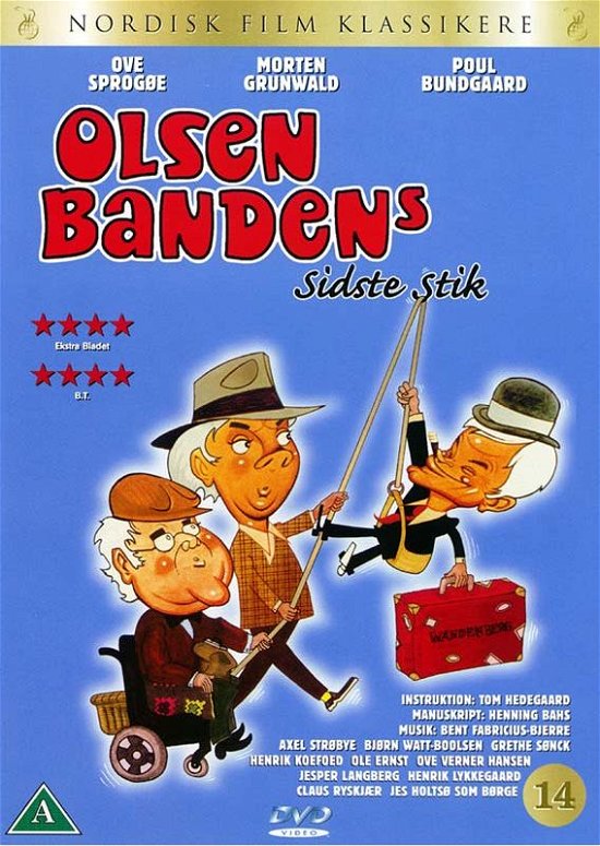 Cover for Olsen Banden · Olsen Banden 14 - Sidste Stik (DVD) (2003)