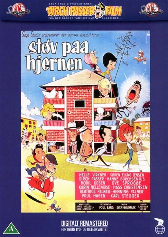 Cover for Støv På Hjernen · Støv på hjernen (DVD) (2017)