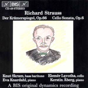 Der Kramerspiegel - Strauss / Skram / Knardahl / Lavotha / Aberg - Musique - Bis - 7318590000496 - 22 septembre 1994