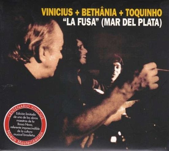 Cover for Vinicius De Moraes · Vinicius+bethania+toquinho La Fusa (Mar Del Plata) (CD) [Centennial edition] (2013)
