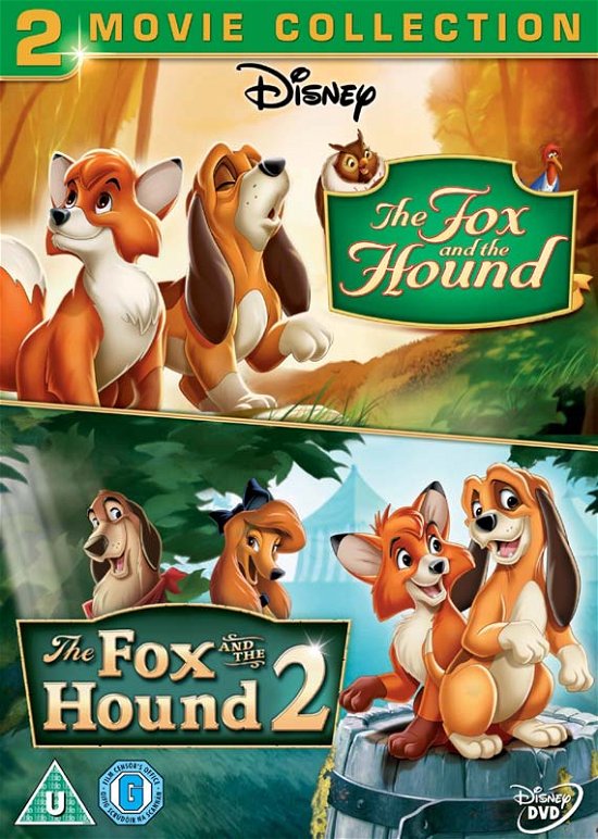 Cover for The Fox and the Hound / the Fox · The Fox And The Hound / The Fox And The Hound 2 (DVD) (2014)