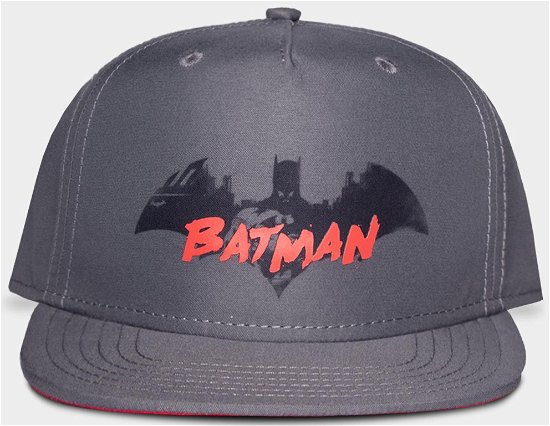 Dc Comics: Batman Boys Snapback Cap Grey (Cappellino) - Difuzed - Merchandise -  - 8718526132496 - 8 augusti 2023