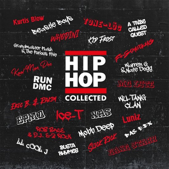 Cover for Various Artists  Hip Hop Collected 2LP Black · Hip Hop Collected (LP) (2022)