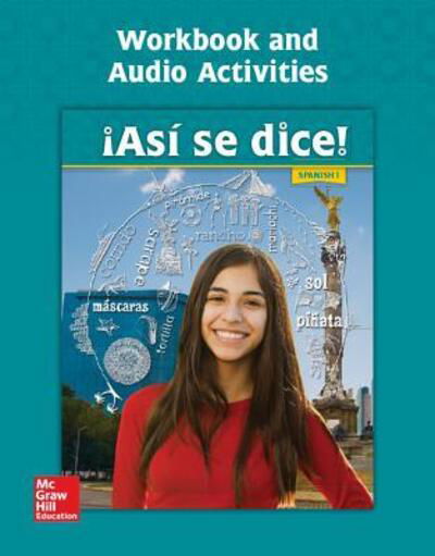 Cover for Conrad J. Schmitt · Asi Se Dice! Level 1, Workbook and Audio Activities (Book) (2014)