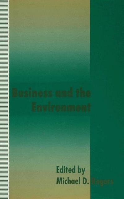 Business and the Environment -  - Libros - Palgrave Macmillan - 9780333633496 - 25 de septiembre de 1995