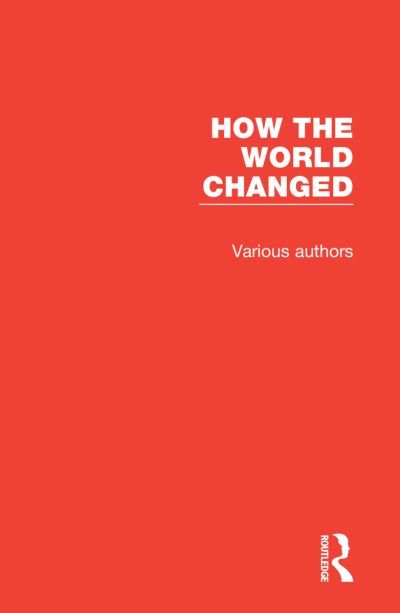 Cover for John Eppstein · How the World Changed - How the World Changed (Book) (2021)