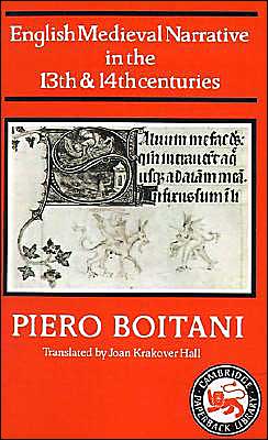 Cover for Piero Boitani · English Medieval Narrative in the Thirteenth and Fourteenth Centuries (Paperback Book) (1986)