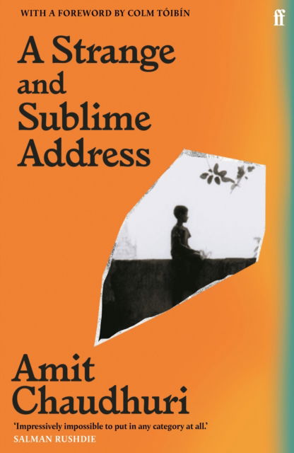 Cover for Amit Chaudhuri · A Strange and Sublime Address (Paperback Book) [Main edition] (2022)