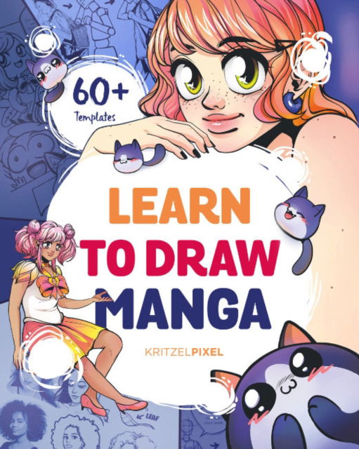 Cover for KritzelPixel · Learn to Draw Manga (Paperback Book) (2024)