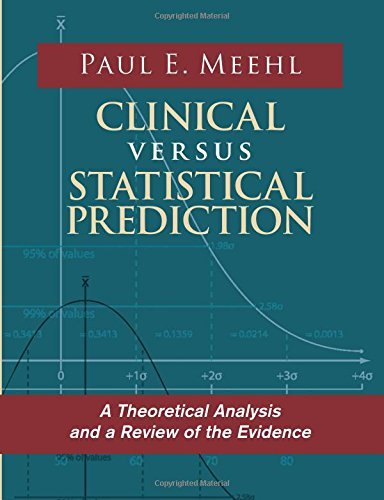 Cover for Paul E Meehl · Clinical Versus Statistical Prediction (Paperback Book) (2013)