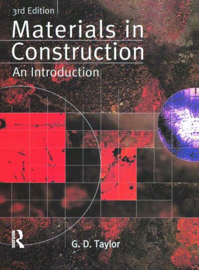 Cover for Taylor · Materials in Construction Taylor 3e (Paperback Book) (2019)