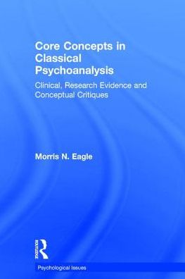 Cover for Morris N. Eagle · Core Concepts in Classical Psychoanalysis: Clinical, Research Evidence and Conceptual Critiques - Psychological Issues (Hardcover Book) (2017)