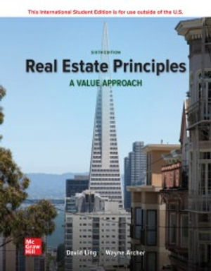 Cover for David Ling · ISE Real Estate Principles: A Value Approach (Paperback Book) (2020)