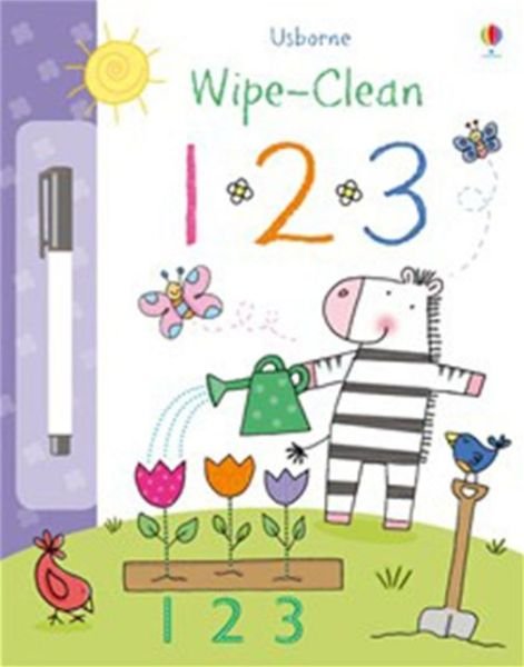 Wipe-Clean 123 - Wipe-Clean - Jessica Greenwell - Böcker - Usborne Publishing Ltd - 9781409524496 - 1 april 2010