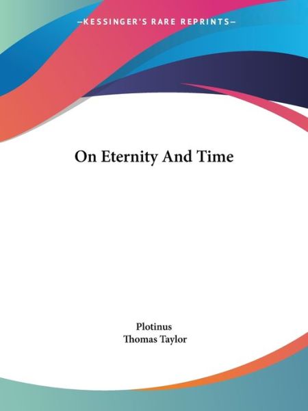 Cover for Plotinus · On Eternity and Time (Paperback Book) (2005)