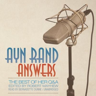 Cover for Ayn Rand · Ayn Rand Answers (CD) (2010)