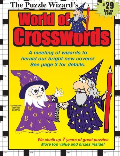 Cover for The Puzzle Wizard · World of Crosswords No. 29 (Pocketbok) (2013)