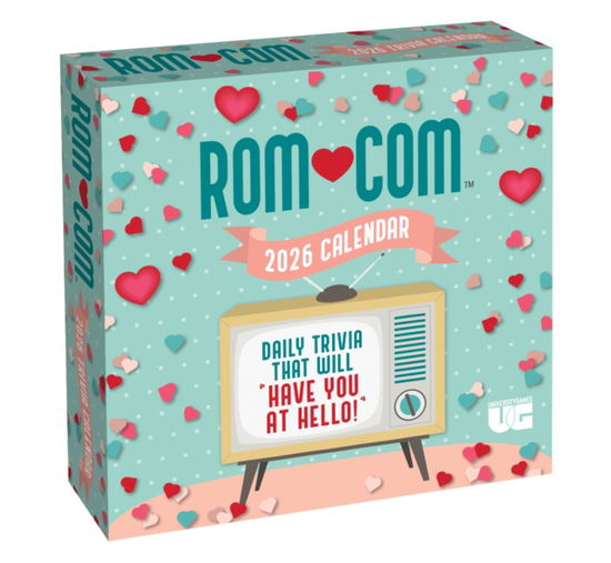 Cover for University Games · Rom Com Trivia 2026 Day-to-Day Calendar (Calendar) (2025)
