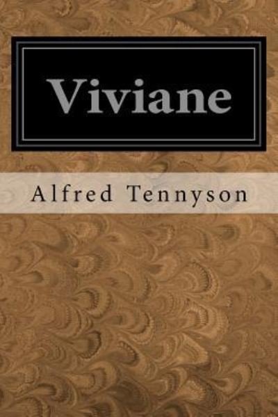 Cover for Alfred Tennyson · Viviane (Taschenbuch) (2017)