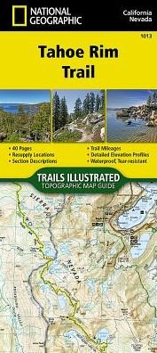 Cover for National Geographic · Tahoe Rim Trail (Kartor) [2018th edition] (2018)