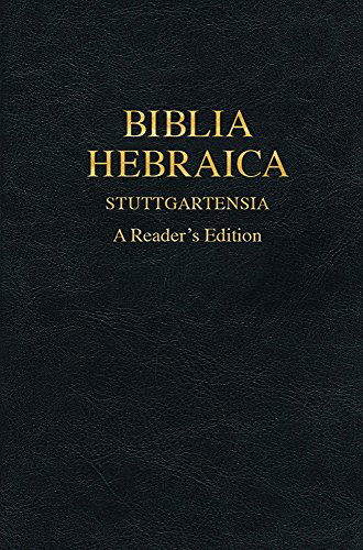 Cover for Donald R Vance · Biblia Hebraica Stuttgartensia (Leather Book) [Flexisoft, Black edition] (2015)