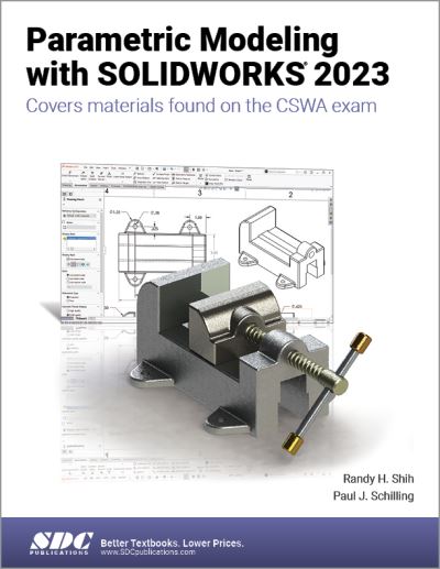 Cover for Paul J. Schilling · Parametric Modeling with SOLIDWORKS 2023 (Paperback Book) (2023)