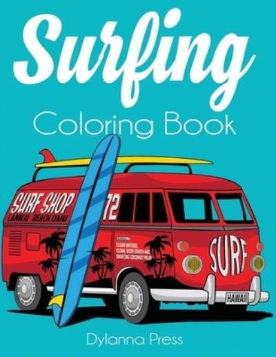 Cover for Dylanna Press · Surfing Coloring Book (Paperback Book) (2020)