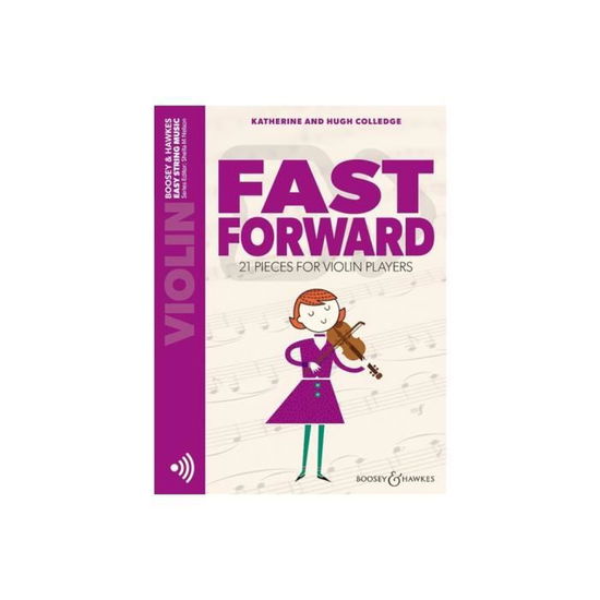 Cover for Katherine Colledge · Fast Forward: 21 Pieces for Violin Players (Book) (2023)