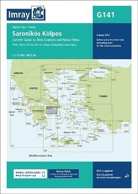 Cover for Imray · Imray G141 Chart: Saronikos Kolpos - G Charts (Landkarten) [New edition] (2024)