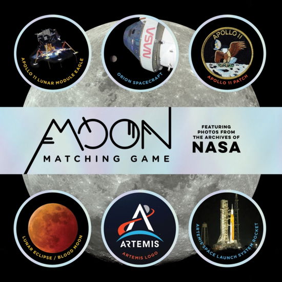 Cover for Nasa · Moon Matching Game: Featuring Photos from the Archives of NASA (SPEL) (2025)