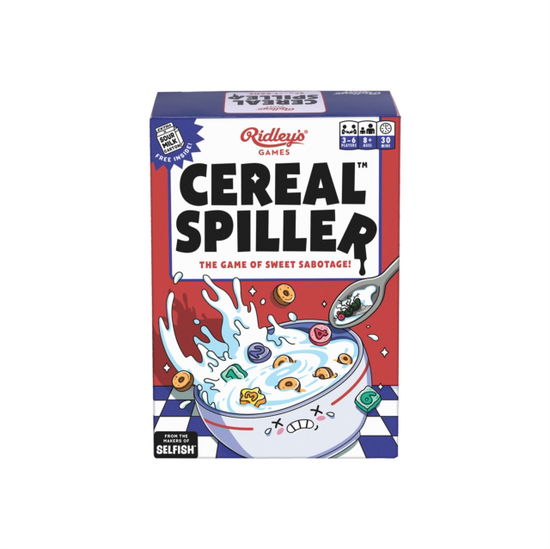 Cover for Ridley's Games · Cereal Spiller: The Game of Sweet Sabotage (SPEL) (2025)