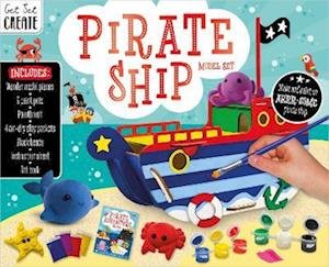 Cover for Make Believe Ideas · Pirate Ship Model Set (Hardcover bog) (2023)